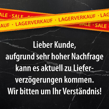 Lieferverz&ouml;gerungen wegen zu hoher Nachfrage