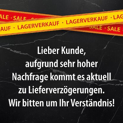Lieferverz&ouml;gerungen wegen zu hoher Nachfrage