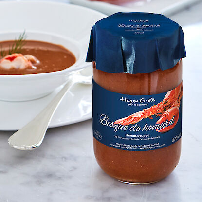 „Bisque de Homard“ (Soupe de homard) de Hagen Grote.