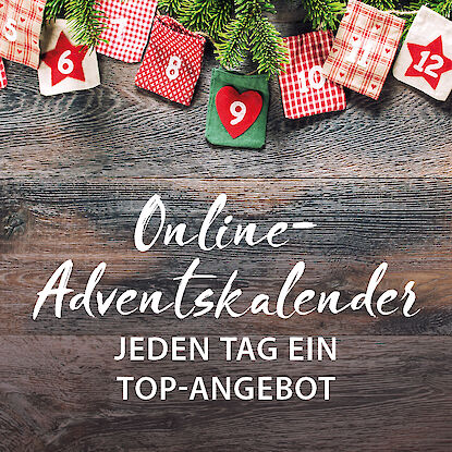 Online Adventskalender – Jeden Tag ein Top-Angebot