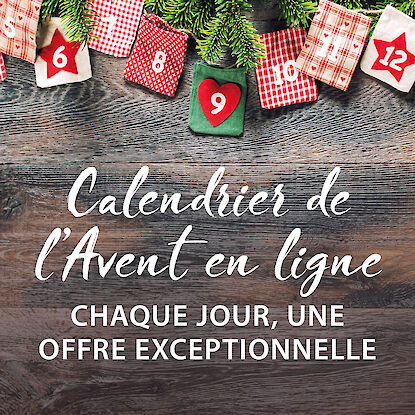 Calendrier de l’Avent en ligne – Une offre exceptionnelle chaque jour