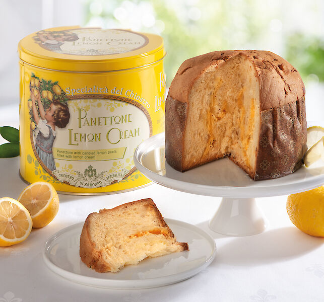 Italienische Osterspezialität: Panettone mit cremiger Zitronenfüllung