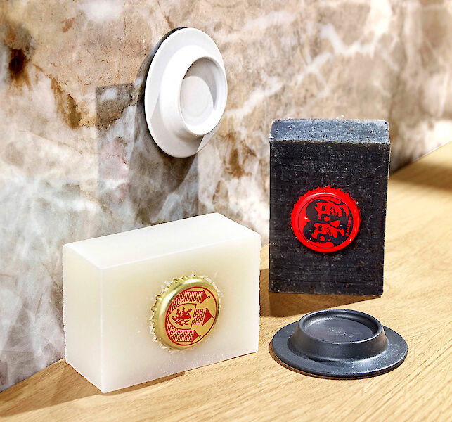 Magnetischer Seifenhalter Soapi - mit Klebepad
