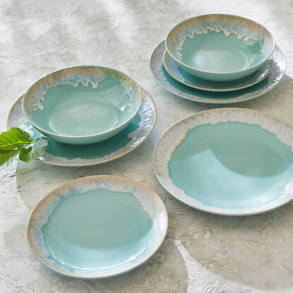 Un ensemble d’assiettes