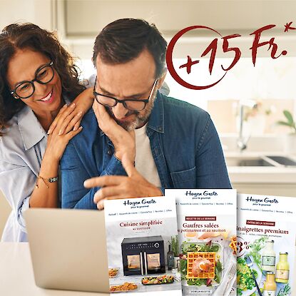 Inscription à la newsletter – Économisez 15 Fr.