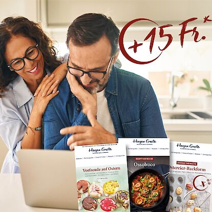 Jetzt Newsletter abonnieren & 15Fr.-Gutschein erhalten